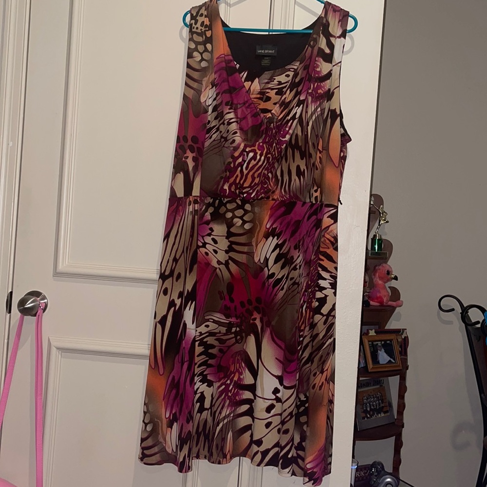 Slightly Used size 28 Lane Bryant Polyester Dress